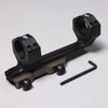 Christensen Arms 1 Piece Cantilever 30MM Mount - Anodized Black, Fits 30MM Tubes, 0 MOA