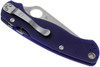 Spyderco Para Military 2 Dark Blue - 3.42" CPM S110V Blade, Dark Blue G10 Handle - C81GPDBL2