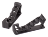 F-1 Firearms GRP Angeled Foregrip with Paracord Wrap - Fits M-LOK, Anodized Black Finish