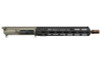 Q Sugar Weasel Upper Receiver Assembly - 300BLK, 13" Barrel, 1/2X28, Carbine Length Gas System, Black and Tan, Free Float M-LOK Rail, Adjustable Gas Block, Does Not Include Bolt Carrier Group