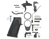 Troy Industries Enhanced Lower Receiver Parts Kit - For AR15s, Black Finish, Troy Grip