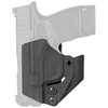 Mission First Tactical Minimalist Inside Waistband Ambidextrous Holster - Fits the Springfield Hellcat, Black Kydex