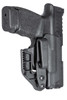 Mission First Tactical Minimalist Inside Waistband Ambidextrous Holster - Fits the Springfield Hellcat, Black Kydex