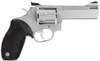 Taurus 2627049 Tracker 627 38 Special +P or 357 Mag Caliber with 4" Barrel, 7rd Capacity Cylinder, Overall Matte Finish Stainless Steel, Black Ribber Grip & Fixed Front Sight