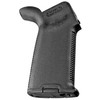 Magpul MOE+ Grip - Fits AR Rifles, Rubber Overmold, Storage Compartment, Black