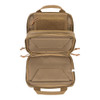 Tac-Six by Allen Crew Pistol Case - Double Compartment, Holds Two Handguns, Laser Cut Molle