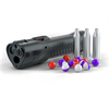 PepperBall LIFELITE Pepper Ball Launcher - Black, 350 Lumens Light, 5 Live SD Projectiles, 10 Inert Projectiles, 3 Co2 Cartridges, 2 CR123 Batteries