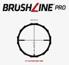 Crimson Trace CT Brushline Pro 3-9X50mm Rifle Scope - BDC MOA Reticle, 1" Main Tube, Matte Black Finish