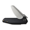 We Knife Company StarHawk Flipper Knife - 2.81" CPM-20CV Bead Blasted Sheepsfoot Blade, Black Titanium Handles - WE21017-3