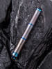 We Knife Co TP-04A Syrinx Screw Cap Pen - Blue Titanium