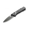 Benchmade Mini Bugout CF-Elite AXIS Folding Knife - 2.82" S30V Black Cerakote Plain Blade, Graphite Black CF-Elite Handles - 533BK-2