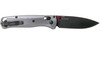 Benchmade Bugout AXIS Folding Knife - 3.24" M390 Black Cerakote Plain Blade, Machined Aluminum Handles - 535BK-4