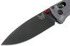 Benchmade Bugout AXIS Folding Knife - 3.24" M390 Black Cerakote Plain Blade, Machined Aluminum Handles - 535BK-4