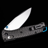 Benchmade Bugout AXIS Folding Knife - 3.24" S90V Satin Plain Blade, Carbon Fiber Handles - 535BK-3