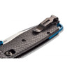 Benchmade Bugout AXIS Folding Knife - 3.24" S90V Satin Plain Blade, Carbon Fiber Handles - 535BK-3