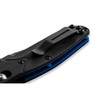 Benchmade Mini Osborne Folding Knife - 2.92" S30V Black Plain Blade, Black G10 Handles - 945BK-1