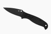 Spyderco Autonomy 2 AUTO Folding Knife - 3.5" LC200N Black DLC Plain Blade, Black G10 Handles - C165GPBBK2