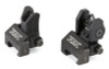 Troy Industries Micro BattleSight Set - Di-Optic Aperture Rear / M4 Front - Black