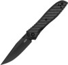 Zero Tolerance 0640 Emerson Folding Knife - 3.75" CPM-20CV Black DLC Blade, Machined Titanium and Carbon Fiber Handles