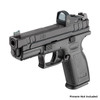 Springfield XD OSP 9MM Slide Assembly - Includes a Crimson Trace CT1500 Red Dot, Fits 4" 9MM Springfield XD, Black Finish