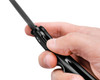 Knafs Co Lander EDC Folding Knife - 2.75" D2 Steel Black Blade, Black G10 Handles