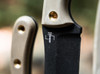 Boker Plus Tracker Fixed Blade Knife - 7.2" 1095 Black Recurve, Brown Micarta Handles, Black Kydex Sheath - 02BO073