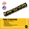Black Beard Fire Starter - Windproof, Waterproof, Odorless and Non-toxic Fire Starter