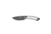 TOPS Knives SPH-01 Sparrow Hawke Fixed - 2.6" 1095 Drop Point Blade, Black Linen Micarta Handles, Kydex Sheath