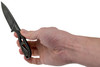Bradford Knives G-Becker Fixed Blade Neck Knife - 2.875" Elmax Black Nimbus Drop Point Blade, Skeletonized Handle, Kydex Sheath