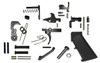 Del-Ton Inc LP1045 Lower Parts Kit with Black Polymer Pistol Grip