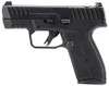 IWI US M9SLIM13 MASADA Slim 9mm Luger 13+1 (2) 3.40", Black, Picatinny Rail Frame, Serrated Optic Cut Slide, Flat Trigger