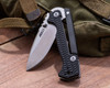 Cold Steel 58SQB Demko AD-15 Scorpion Lock Folding Knife - 3.68" S35VN Drop Point Blade, Black G10 Handles