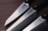 Real Steel Knives OHK Paring Kitchen Knife - 4.25" 14C28N Sandvik Stainless Steel Blade, Black G10 Handle