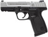 Smith & Wesson 223900 SD VE 9mm Luger Stainless Steel 4" Barrel 16+1, Black Polymer Frame With Picatinny Acc. Rail, Satin Stainless Steel Slide, Textured Polymer Grip, No Manual Safety