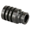 Midwest Industries 30 Caliber Blast Diverter - 5/8-24 Threads, Linear Comp Design Diverts Muzzle Blast Forward, Black Finish