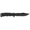 SOG SEAL Pup Elite Fixed Knife - 4.85" Black TiNi Combo Blade, GRN Handles, Kydex Sheath - E37T-K