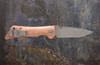 Zac Brown's Southern Grind Spider Monkey Folding Knife - 3.25" CPM S35VN Drop Point Blade, Copper Handle