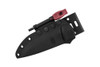 Buck 863 Selkirk Survival Knife Fixed - 4.625" 420HC Blade, Brown Micarta Handles - 10180