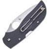 Spyderco Chaparral Lightweight Folding Knife - 2.8" CTS-XHP Satin Plain Blade, Gray FRN Handles - C152PGY
