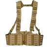 Blue Force Gear 10 Speed Chest Rig - Fits (3) SR-25 / AK Magazines, Cordura Construction, Coyote Brown