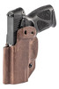 Mission First Tactical Taurus PT111, G2, G2C, G2S & G3c - Hybrid Leather/Boltaron - Appendix - OWB/IWB Holster - Ambidextrous