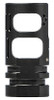 Aero Precision APVG200001A VG6 Gamma 556 Muzzle Device - 5.56x45mm NATO 1/2"-28 tpi, Black Stainless Steel, 2 Port Brake