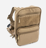 Haley Strategic Partners Flatpack 2.0 - Coyote Brown - Includes Shoulder Straps and Side Straps For D3CR Attachment