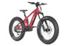 QuietKat Inc 22-JEP-10-RED-17 Jeep Red Medium 5'6" to 6'/SRAM 9-Speed/1000 Watt (Mid-Drive) Motor