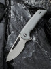CIVIVI Knives C2010A Odium Flipper Knife - 2.65" D2 Stonewashed Blade, Gray G10 Handles