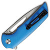 CIVIVI Knives C2010C Odium Flipper Knife - 2.65" D2 Stonewashed Blade, Blue G10 Handles