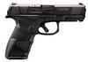 Mossberg 89012 MC2c Compact Striker Fire 9mm Luger Caliber with 3.90" Barrel, 15+1 or 13+1 Capacity, Matte Black Finish Picatinny Rail & Serrated Trigger Guard Frame, Serrated Black DLC Stainless Steel Slide & Aggressive Textured Polymer Grip