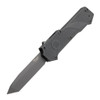 SIG Compound Tactical OTF - 3.5" Tanto Blade - Grey Cerakote Finish, Solid Black G10 Frame