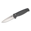 Benchmade 4300 CLA (Composite Lite Auto) AUTO Folding Knife - 3.4" Stonewash Plain Blade, Black G10 Handles