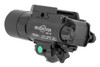 Surefire X400 Turbo Weaponlight w/ Green Laser - Fits Pistol and Picatinny, 1000 Lumens, Green Laser, Matte Black Finish